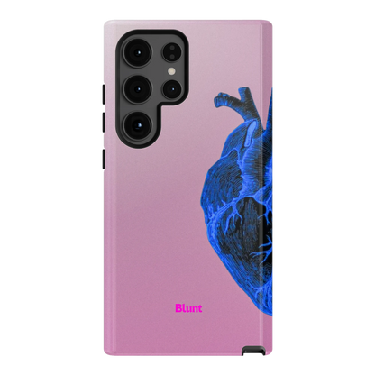 Anatomy Heart Blue Samsung Case