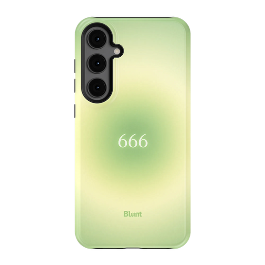 Orbit Green Samsung Case