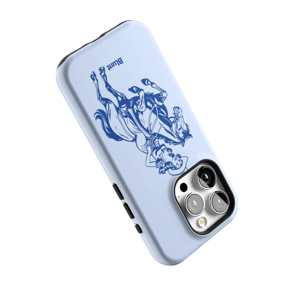 Blue-Lasso-Lady-iphone-case-iPhone 15 Pro-4