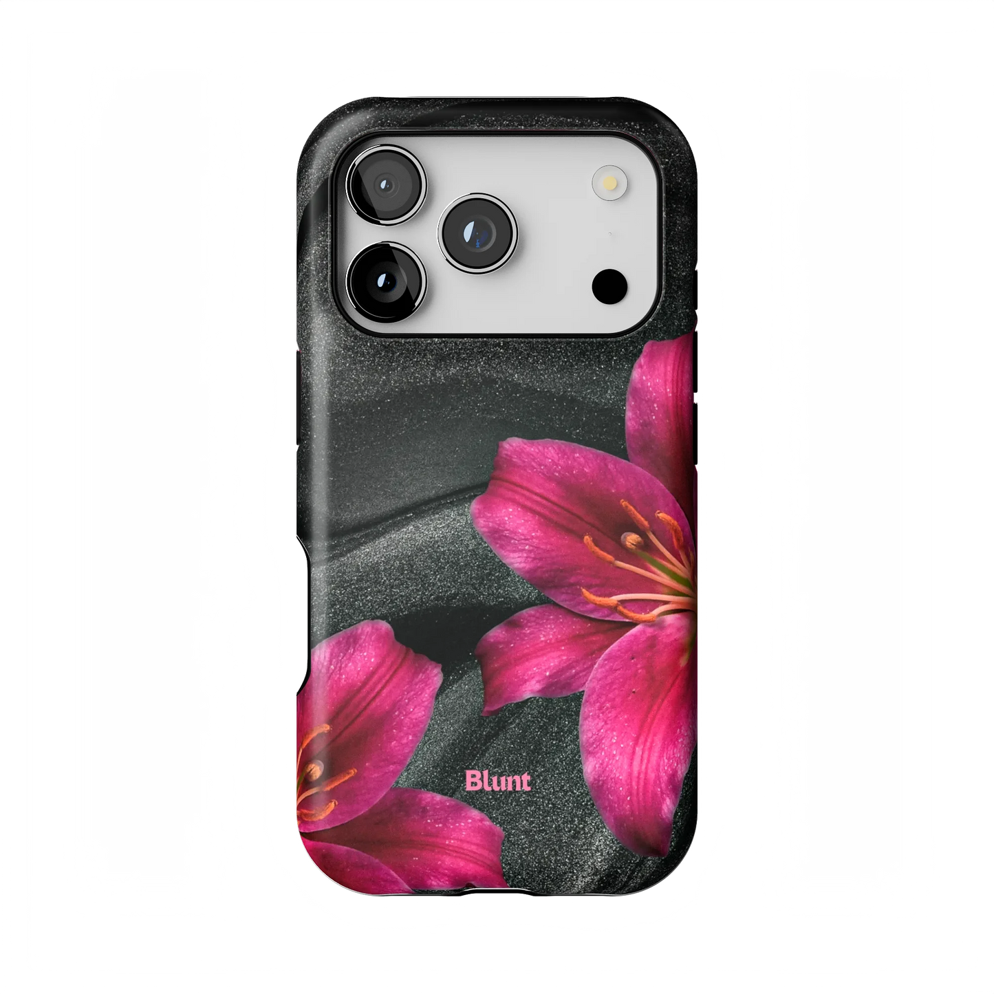 Midnight Petals iPhone Case