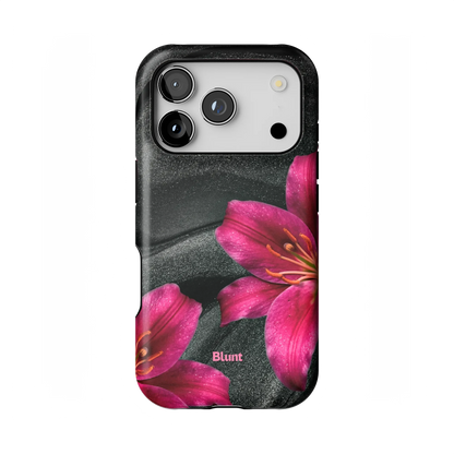 Midnight Petals iPhone Case