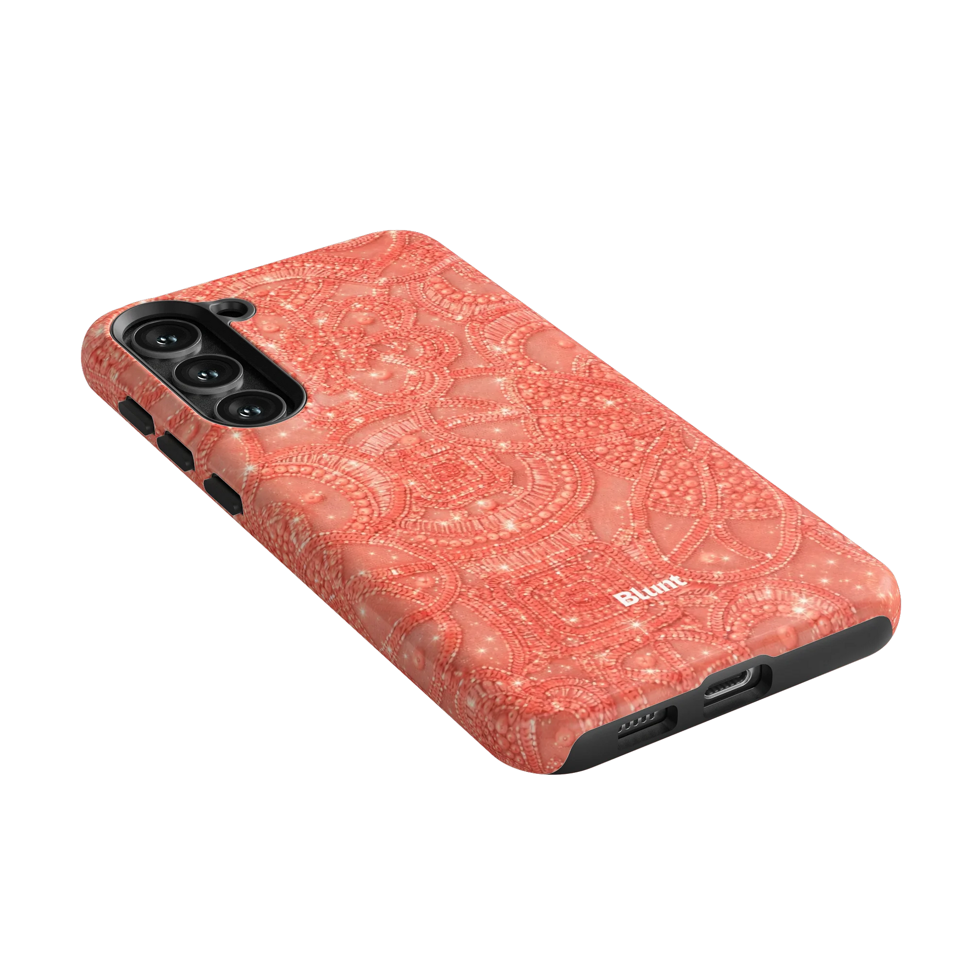 Coral-Glam-samsung-case-Galaxy S23 Plus-2