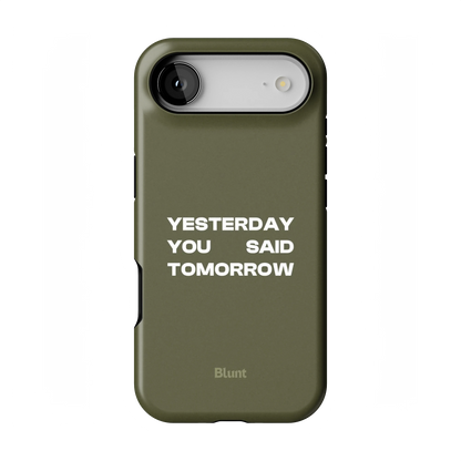 No Excuses iPhone Case