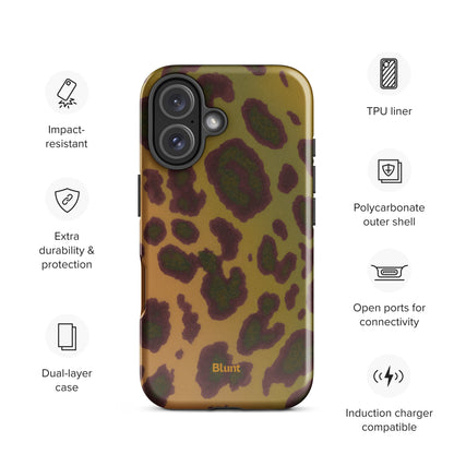 Cranberry Cheetah iPhone Case - Blunt Cases