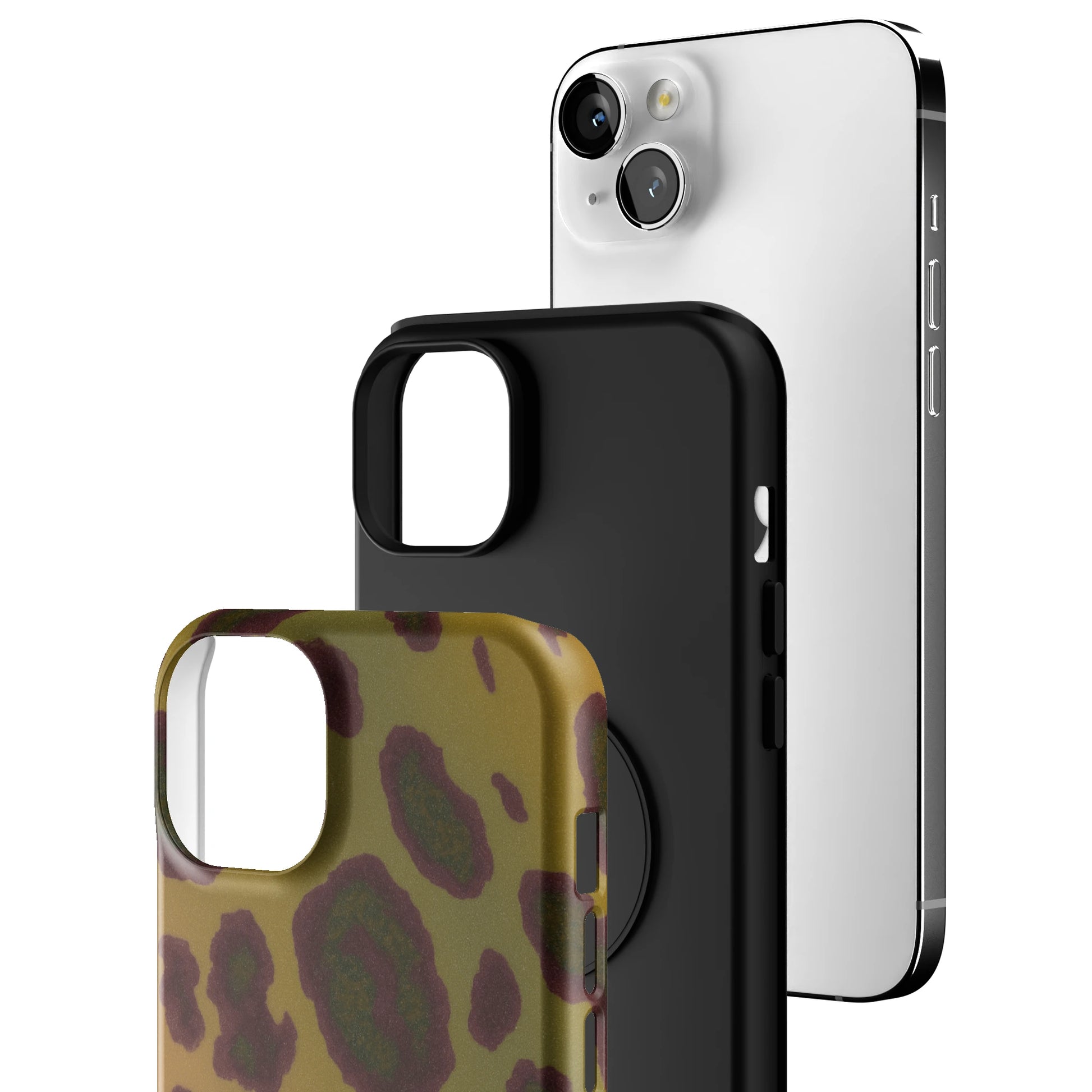 Cranberry Cheetah iPhone Case gallery - Iphone_14_Mini_Air_Plus_3