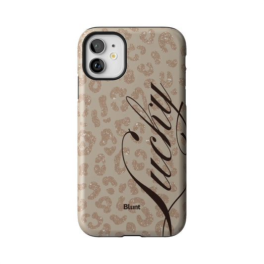 Cream Cheetah Lucky iPhone Case gallery - Iphone_11_Iphone_1
