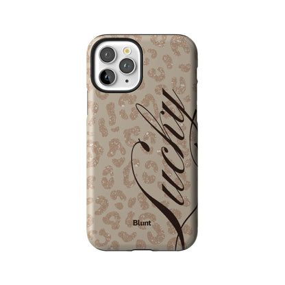Cream Cheetah Lucky iPhone Case gallery - Iphone_11_Pro_1