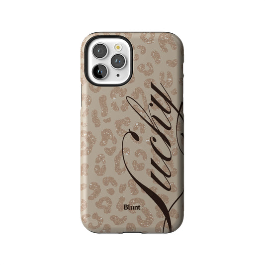Cream Cheetah Lucky iPhone Case gallery - Iphone_11_Pro_1