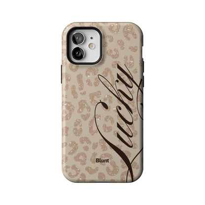 Cream Cheetah Lucky iPhone Case gallery - Iphone_12_Iphone_1