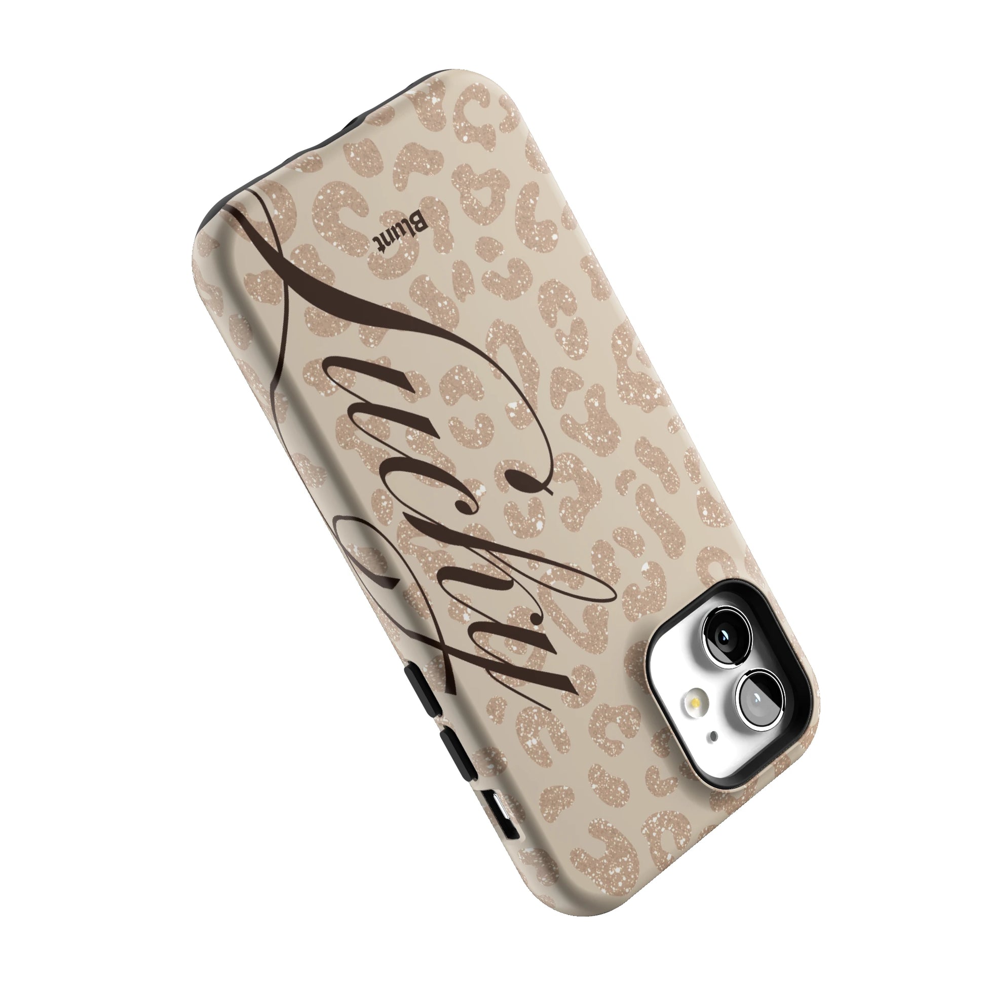 Cream Cheetah Lucky iPhone Case gallery - Iphone_12_Iphone_5