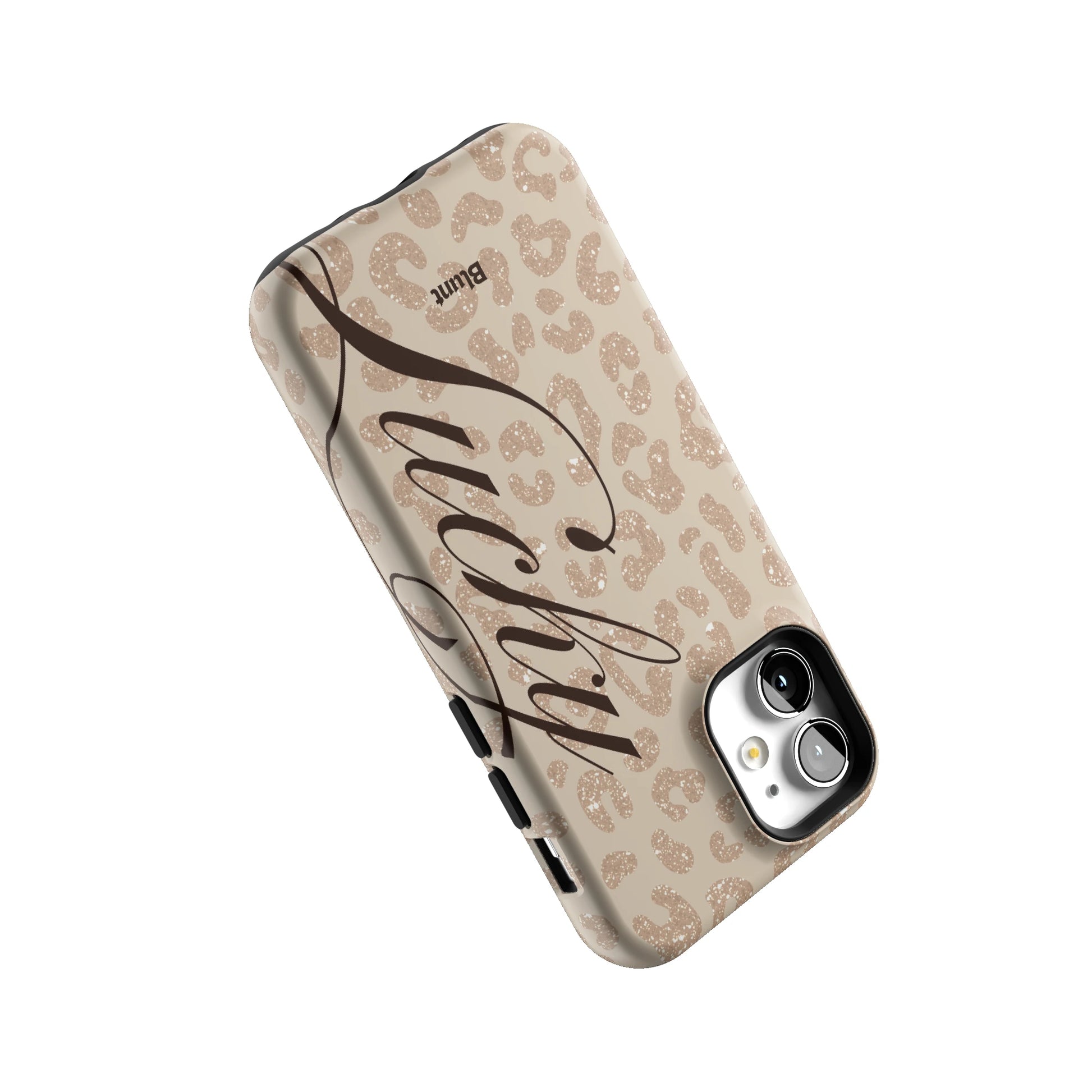 Cream Cheetah Lucky iPhone Case gallery - Iphone_12_Mini_Air_Plus_5