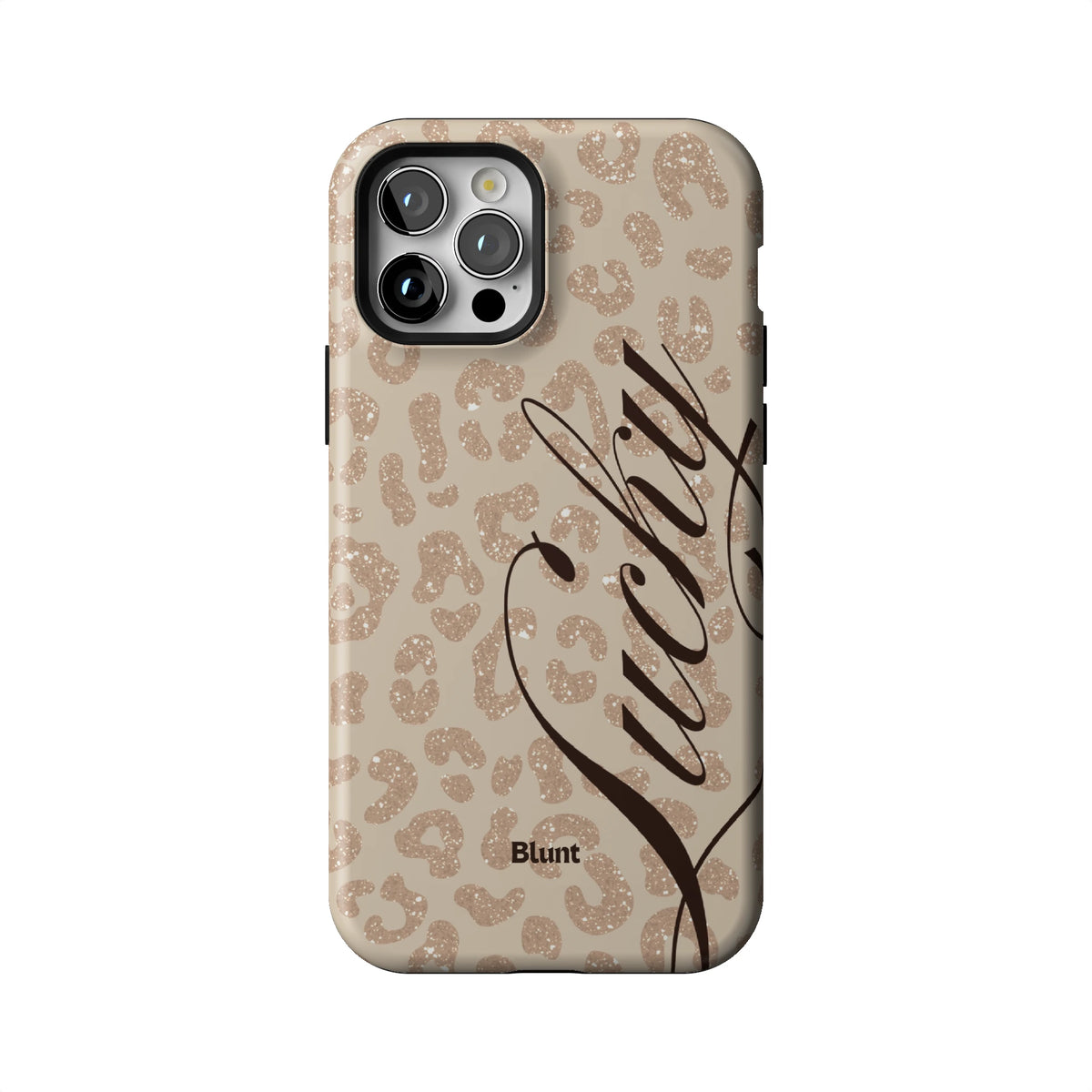 Cream Cheetah Lucky iPhone Case gallery - Iphone_12_Pro_1