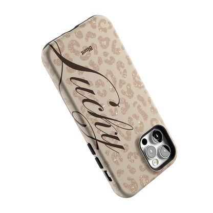 Cream Cheetah Lucky iPhone Case gallery - Iphone_12_Pro_5