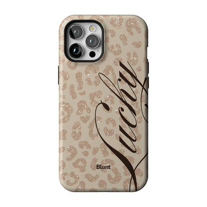 Cream Cheetah Lucky iPhone Case gallery - Iphone_12_Pro_Max_1