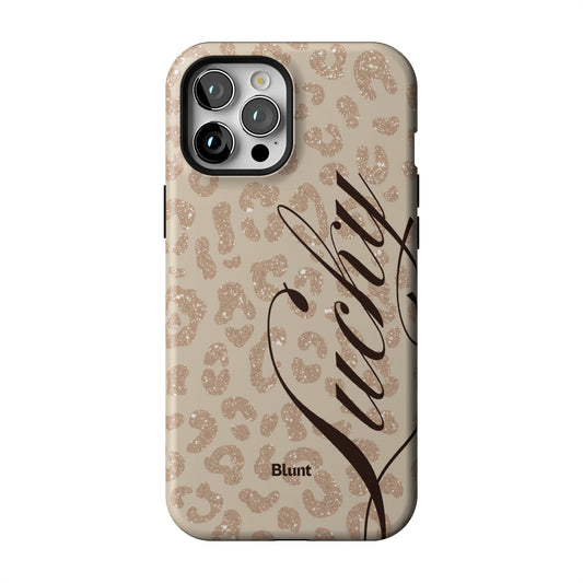 Cream Cheetah Lucky iPhone Case gallery - Iphone_12_Pro_Max_1