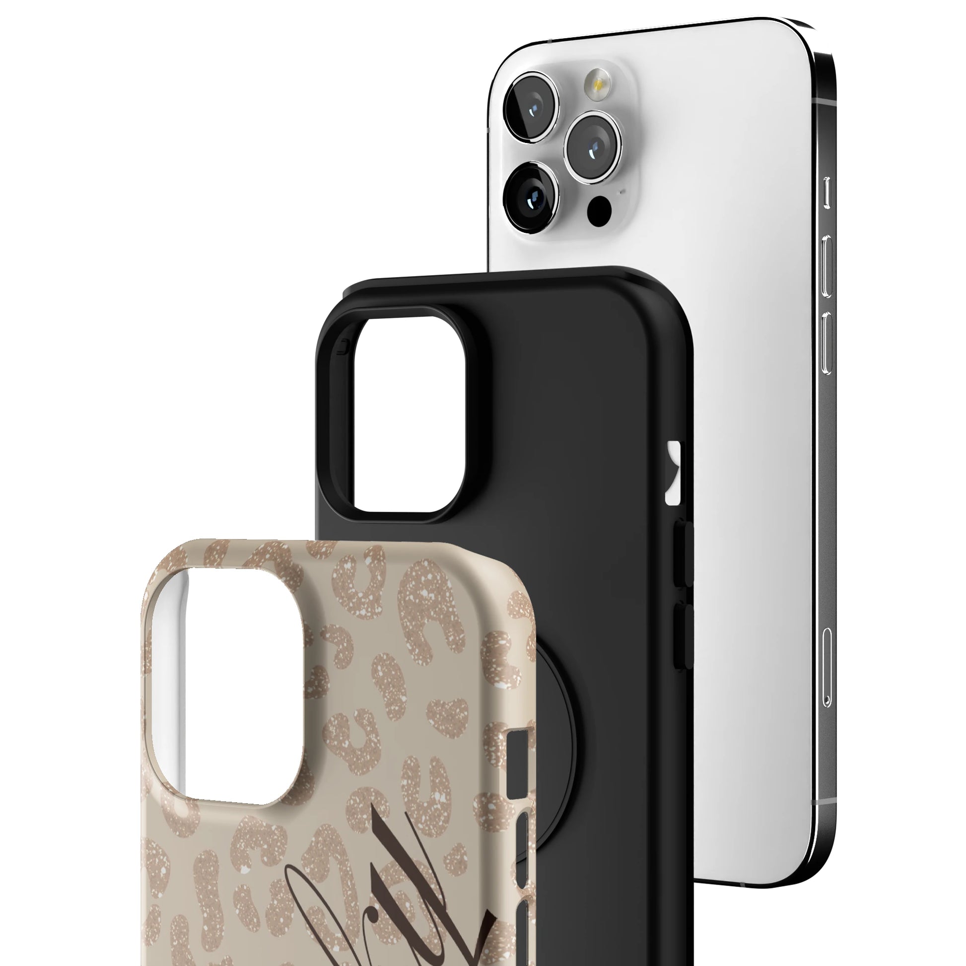 Cream Cheetah Lucky iPhone Case gallery - Iphone_12_Pro_Max_3