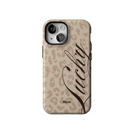 Cream Cheetah Lucky iPhone Case gallery - Iphone_13_Mini_Air_Plus_1