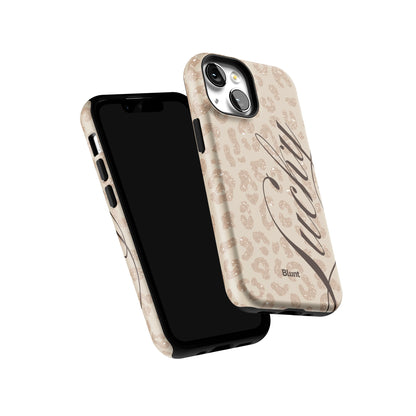 Cream Cheetah Lucky iPhone Case gallery - Iphone_13_Mini_Air_Plus_6