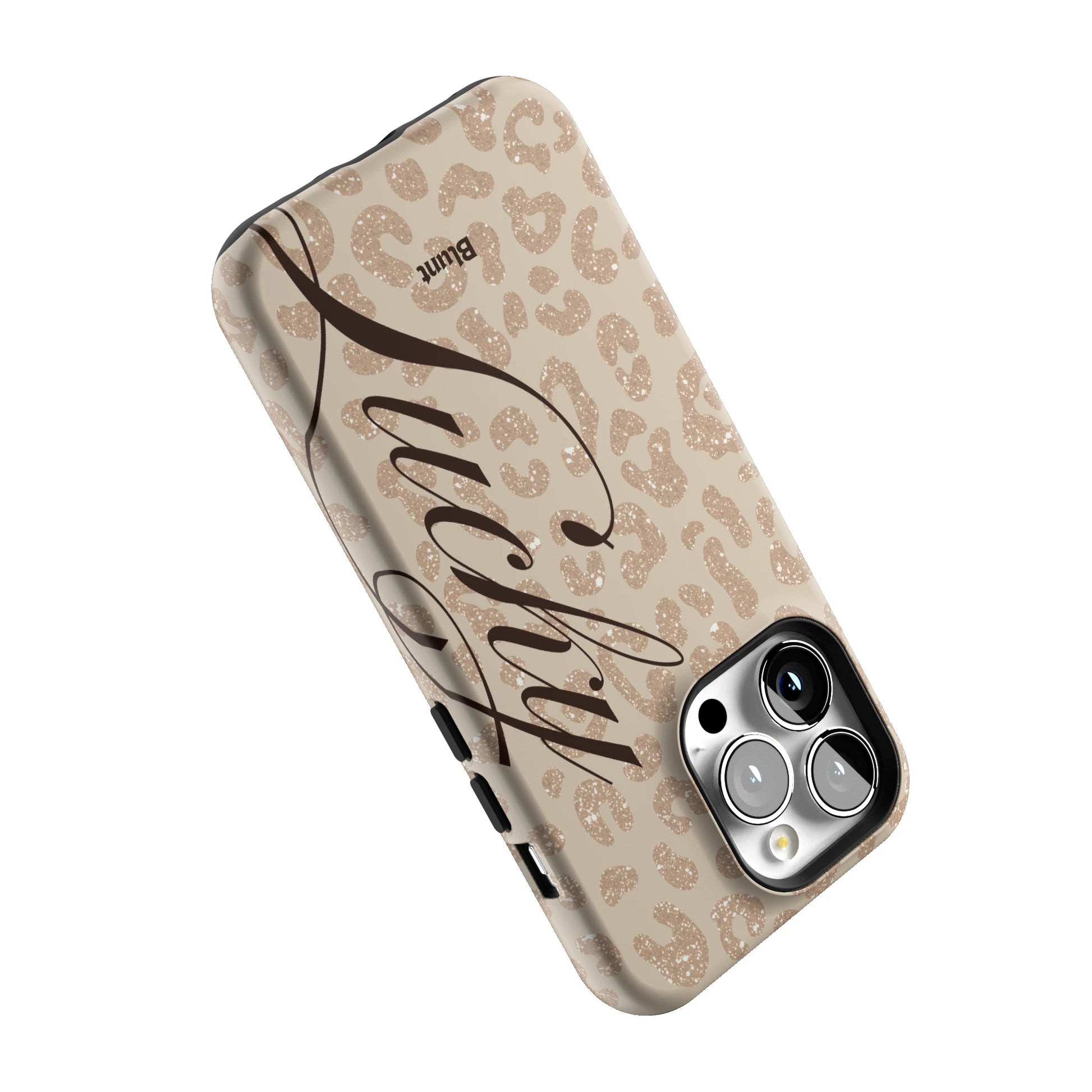 Cream Cheetah Lucky iPhone Case gallery - Iphone_13_Pro_5