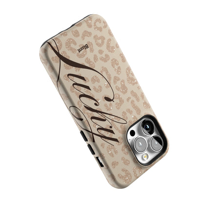 Cream Cheetah Lucky iPhone Case gallery - Iphone_13_Pro_5