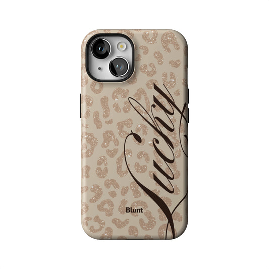 Cream Cheetah Lucky iPhone Case gallery - Iphone_14_Iphone_1