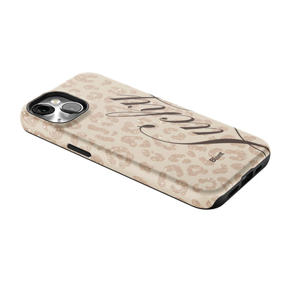 Cream Cheetah Lucky iPhone Case gallery - Iphone_14_Iphone_2