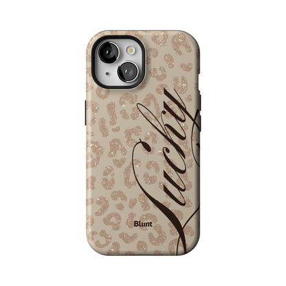Cream Cheetah Lucky iPhone Case gallery - Iphone_15_Iphone_1