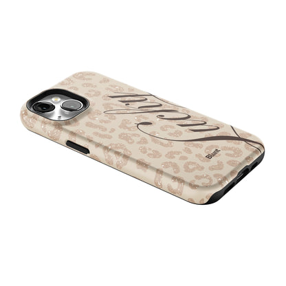 Cream Cheetah Lucky iPhone Case gallery - Iphone_15_Iphone_2