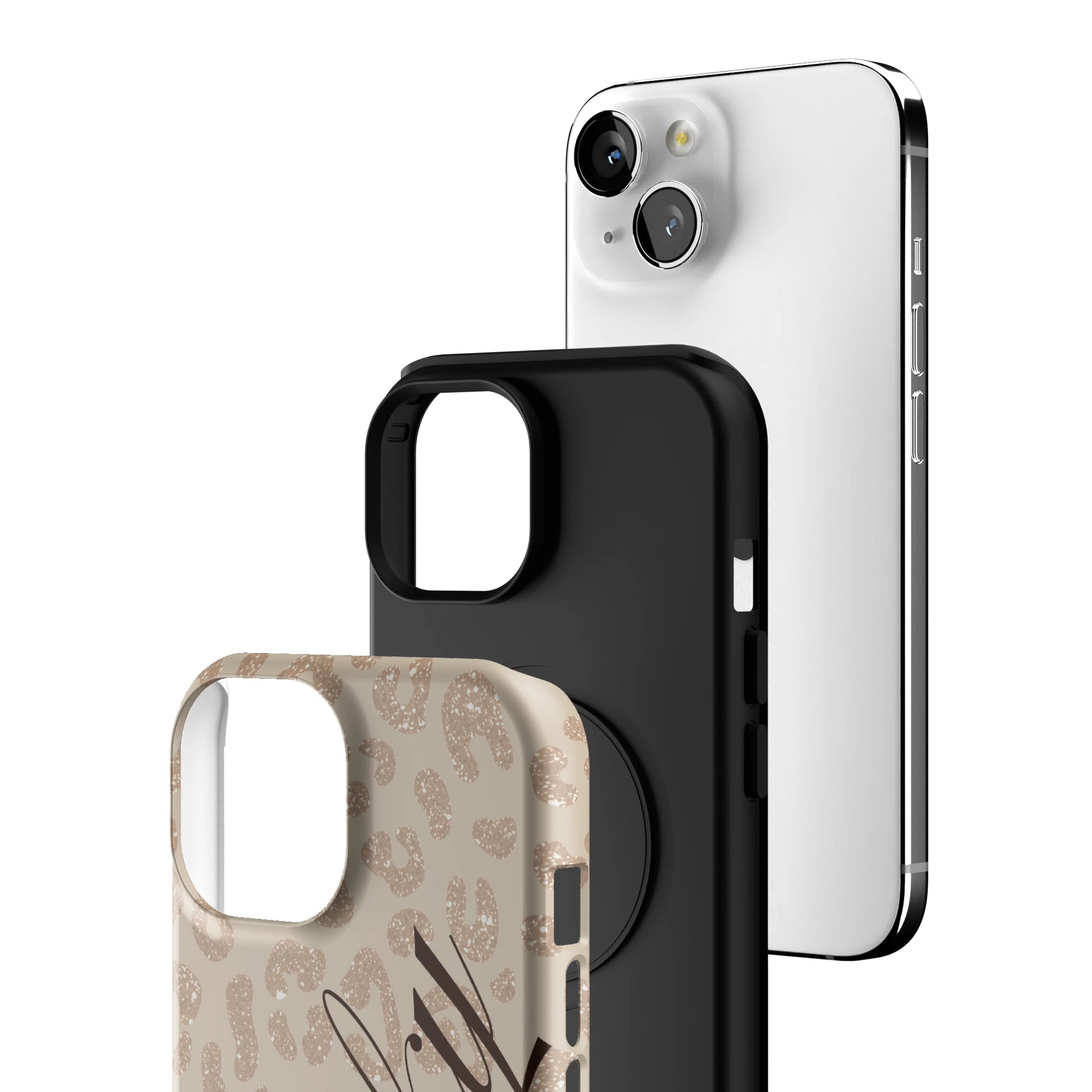 Cream Cheetah Lucky iPhone Case gallery - Iphone_15_Iphone_3