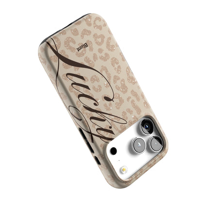 Cream Cheetah Lucky iPhone Case gallery - Iphone_17_Pro_5