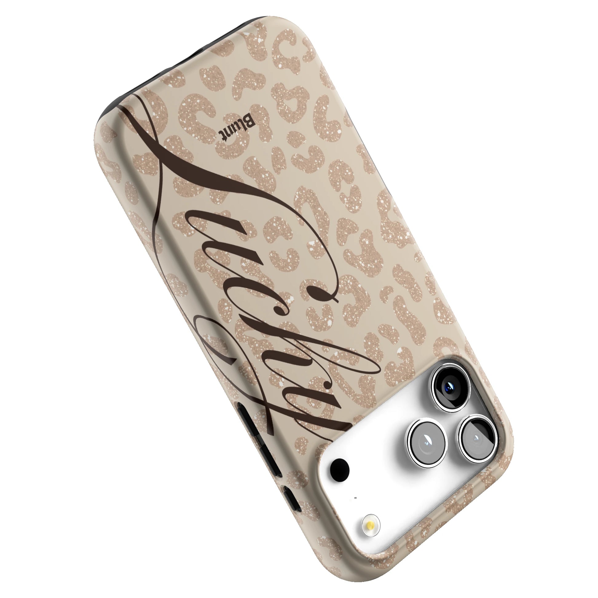 Cream Cheetah Lucky iPhone Case gallery - Iphone_17_Pro_Max_5