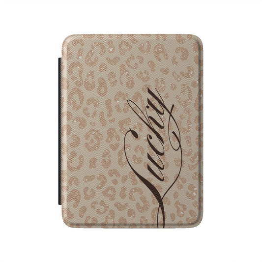 Cream Cheetah Lucky Kindle Case - Blunt Cases