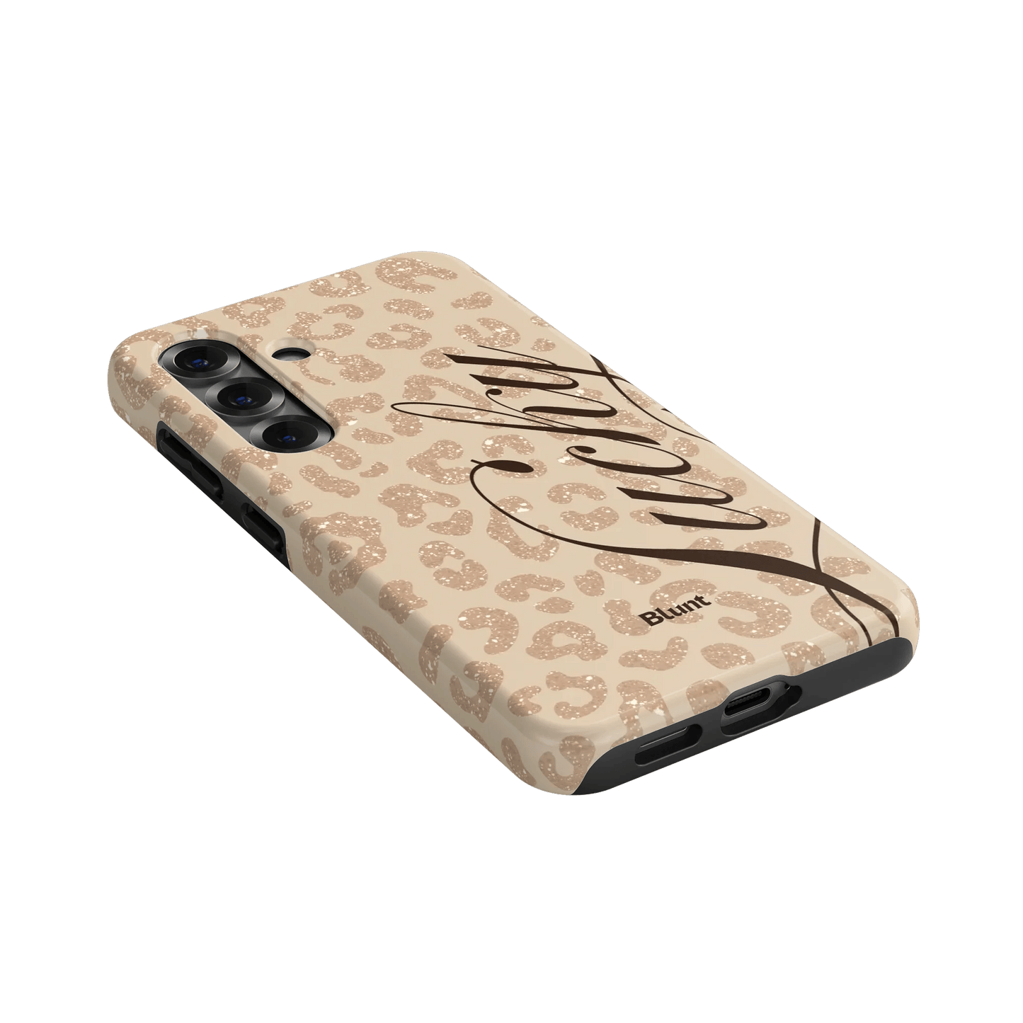 Cream Cheetah Lucky Samsung Case - Blunt Cases