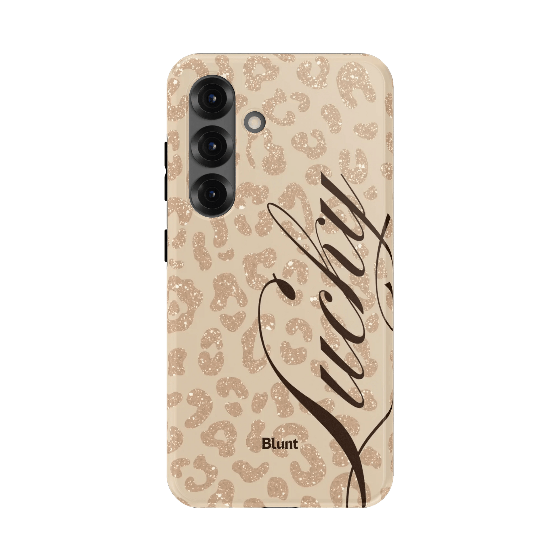 Cream Cheetah Lucky Samsung Case - Blunt Cases