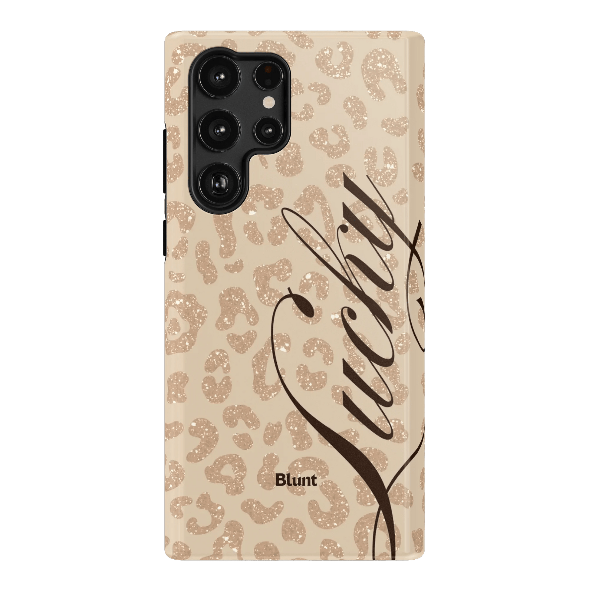 Cream Cheetah Lucky Samsung Case - Blunt Cases