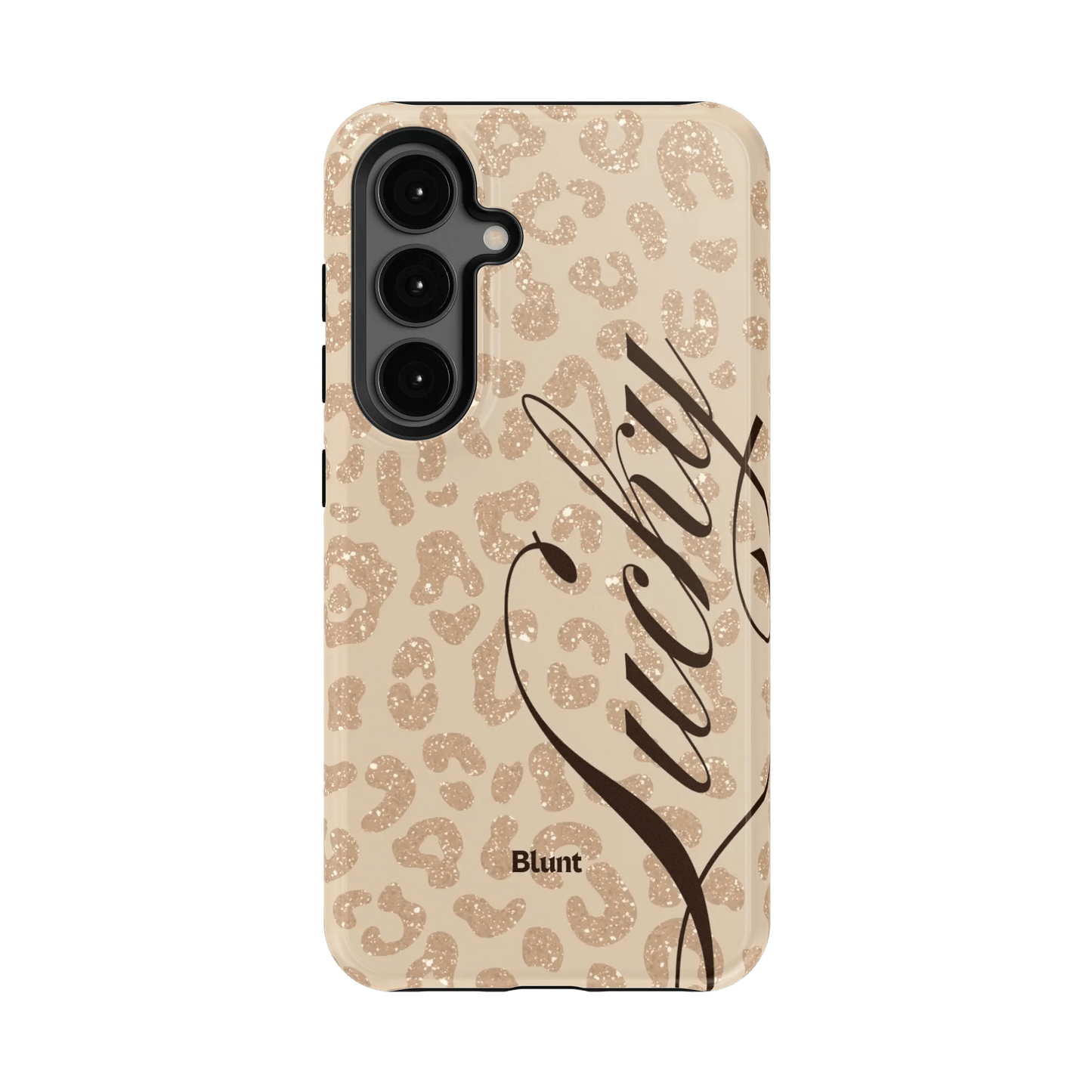 Cream Cheetah Lucky Samsung Case - Blunt Cases