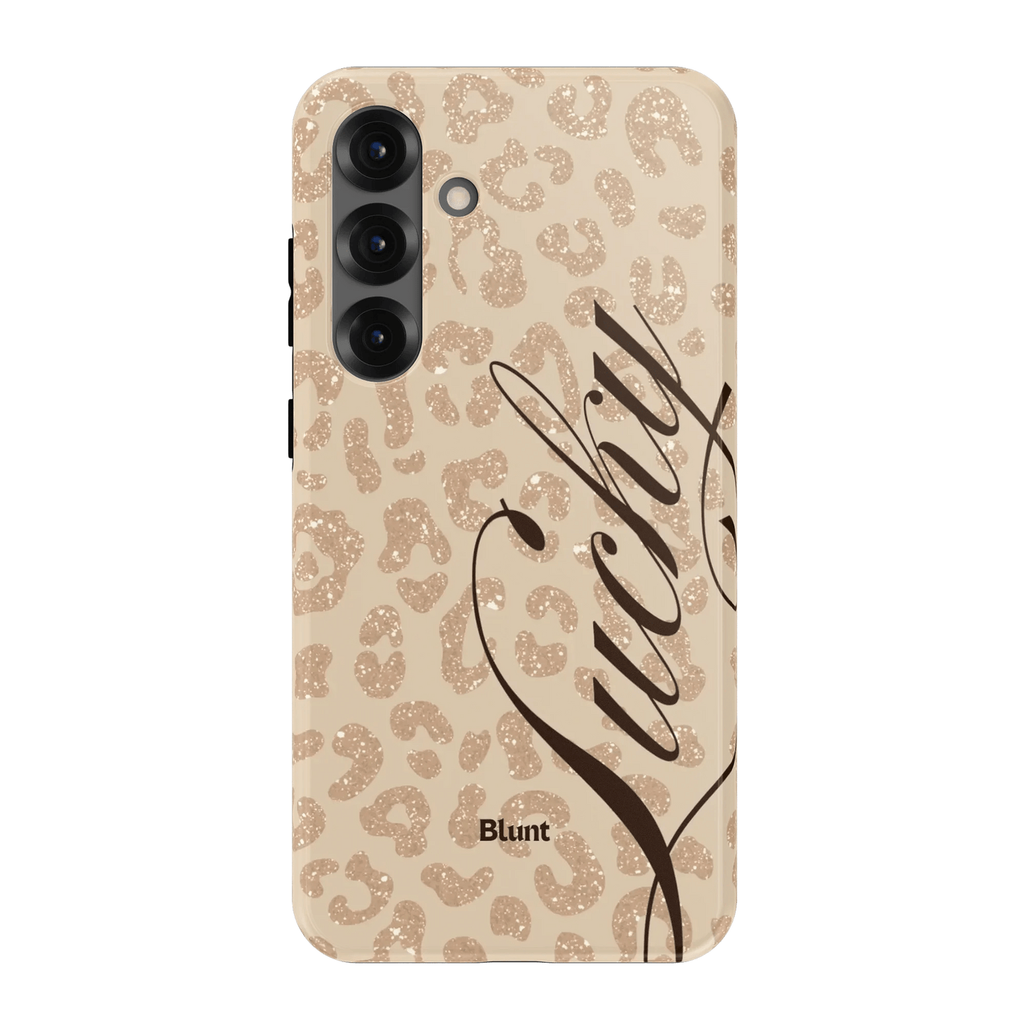 Cream Cheetah Lucky Samsung Case - Blunt Cases