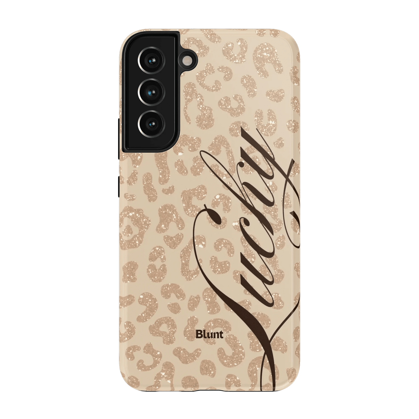 Cream Cheetah Lucky Samsung Case - Blunt Cases