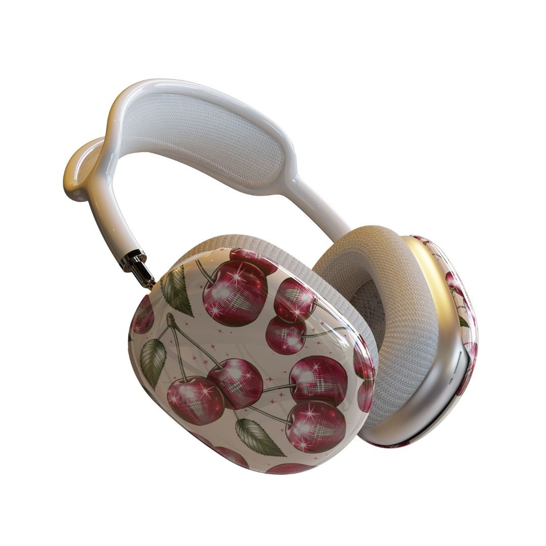 Cream Cherry Party Airpod Max Case - blunt cases