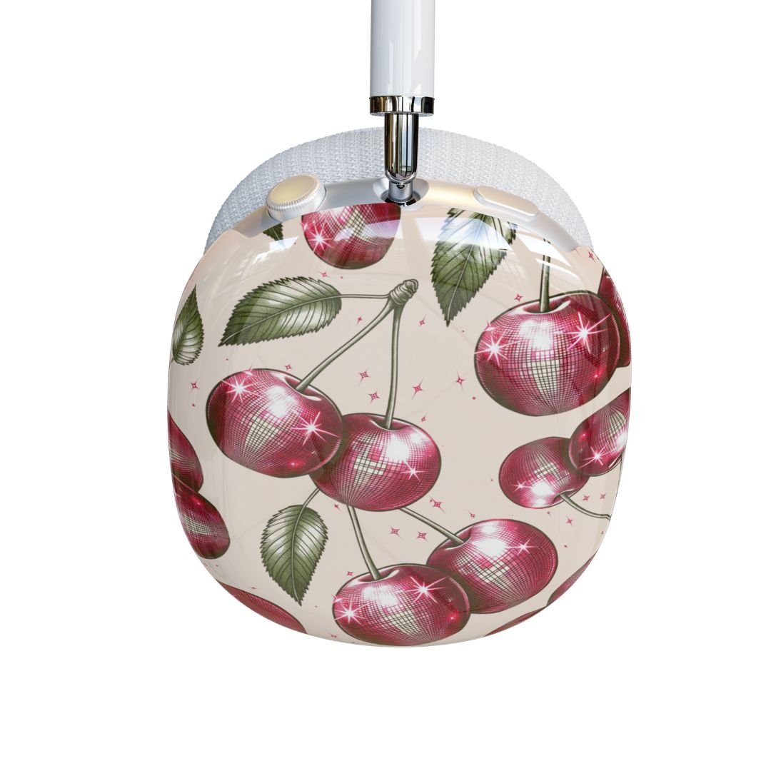 Cream Cherry Party Airpod Max Case - blunt cases