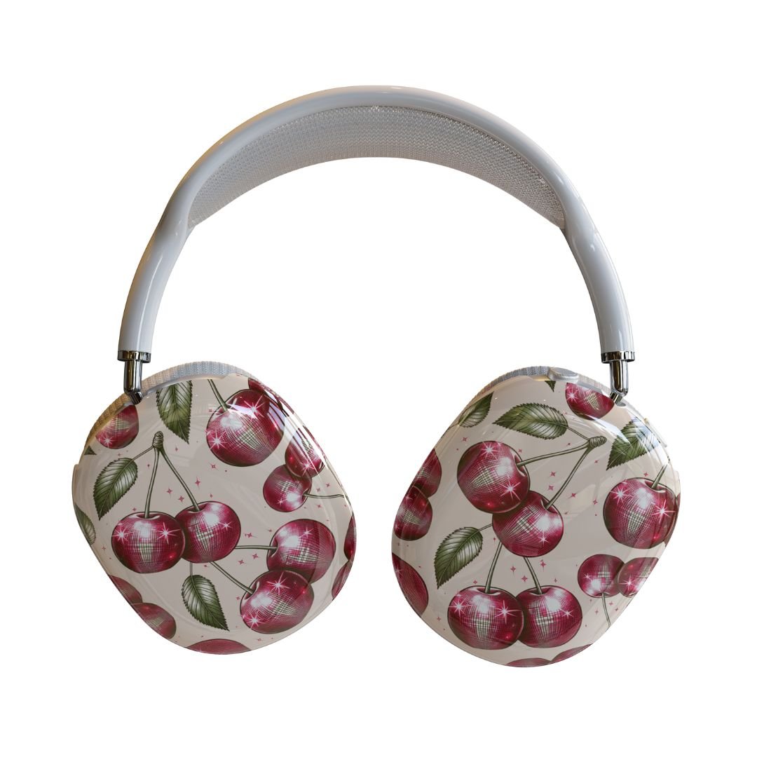 Cream Cherry Party Airpod Max Case - blunt cases