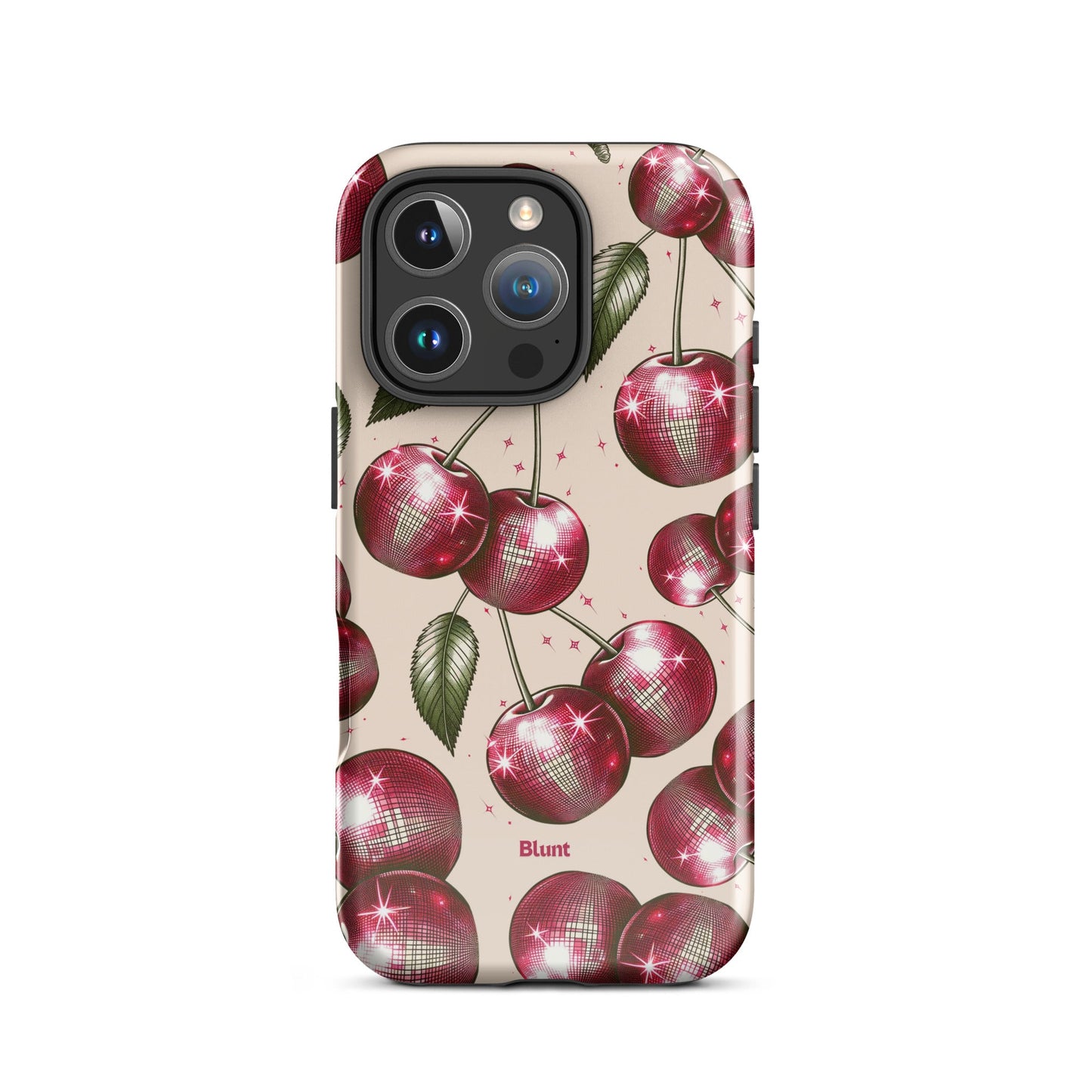 Cream Cherry Party iPhone Case - Blunt Cases