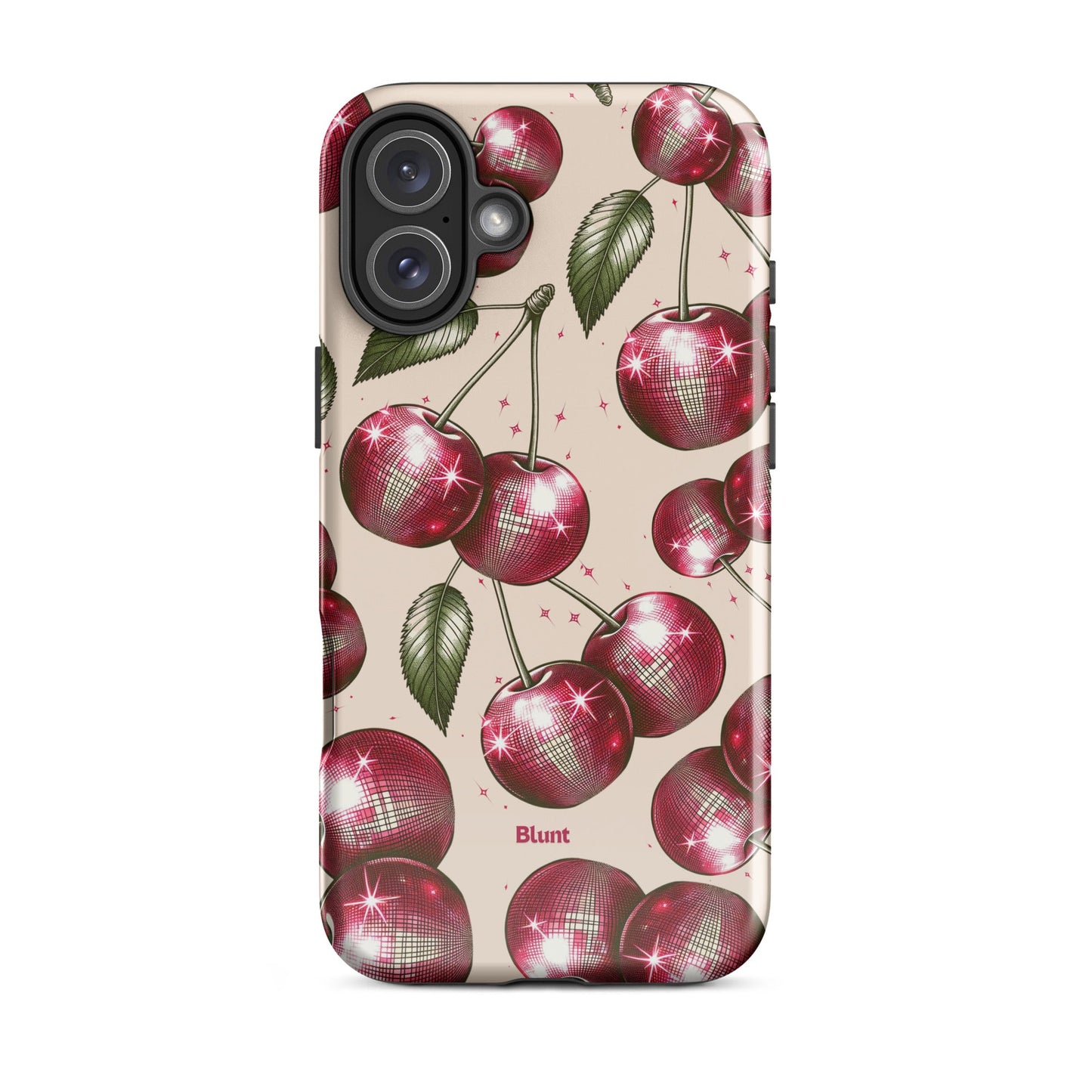 Cream Cherry Party iPhone Case - Blunt Cases