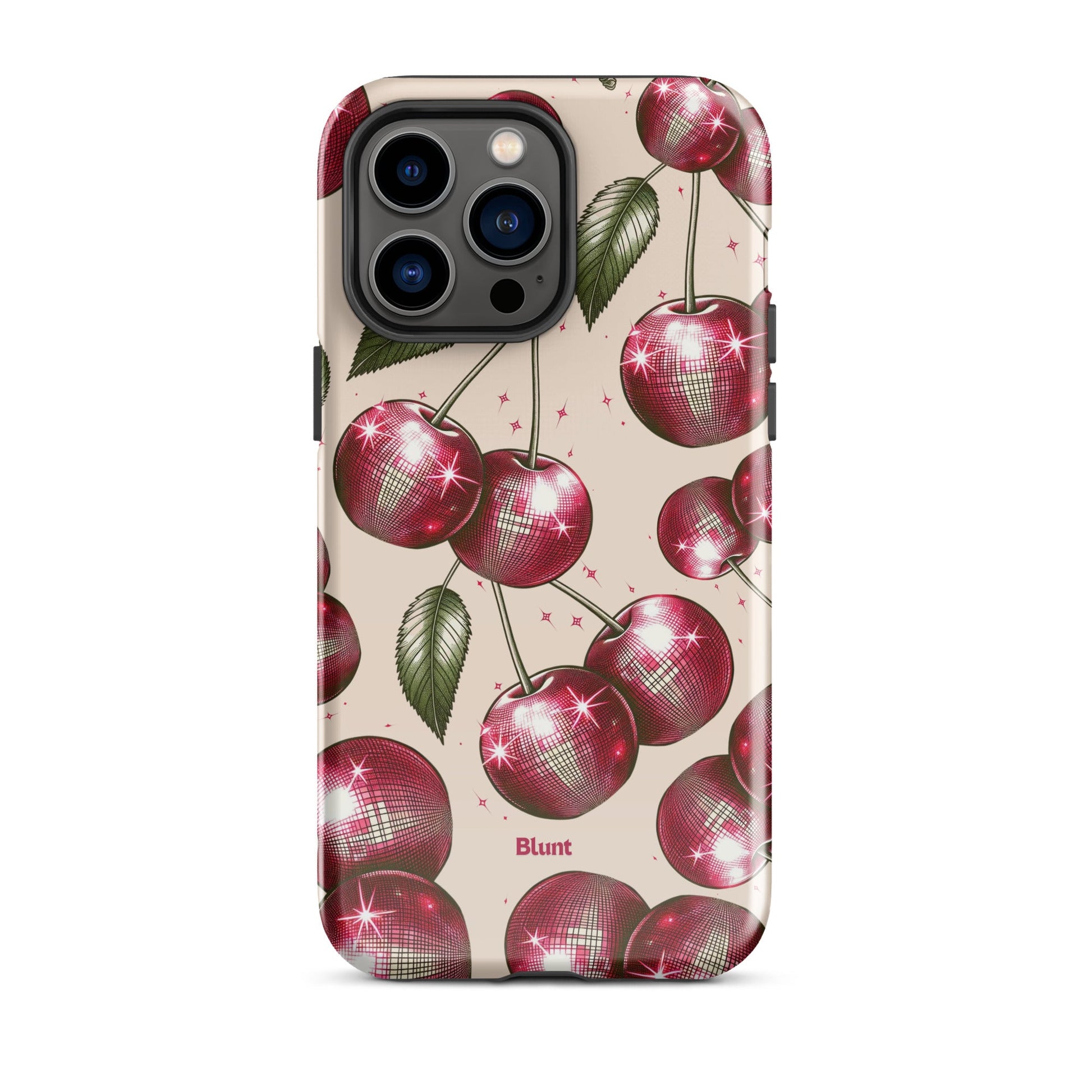 Cream Cherry Party iPhone Case - blunt cases