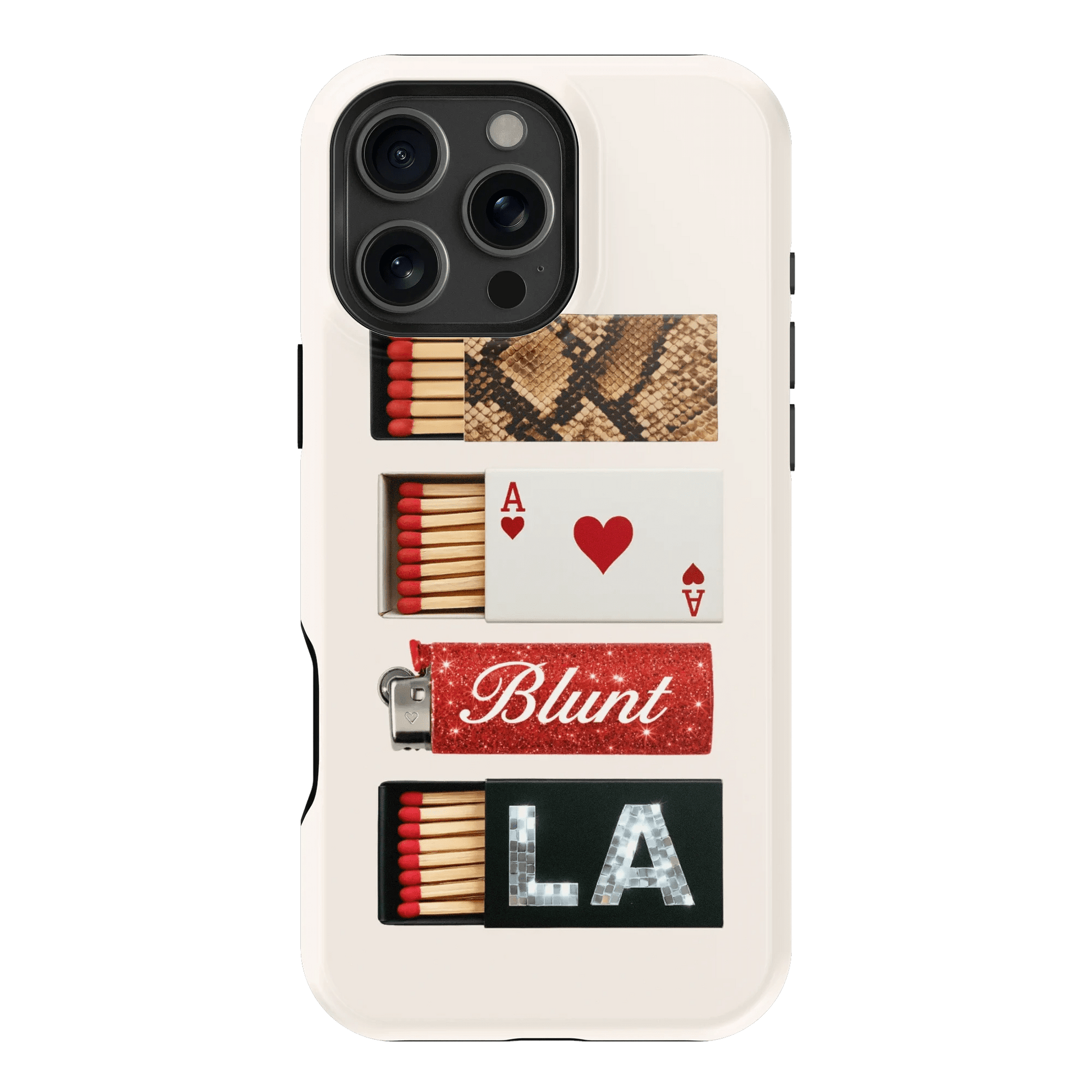 Cream Match iPhone Case - Blunt Cases