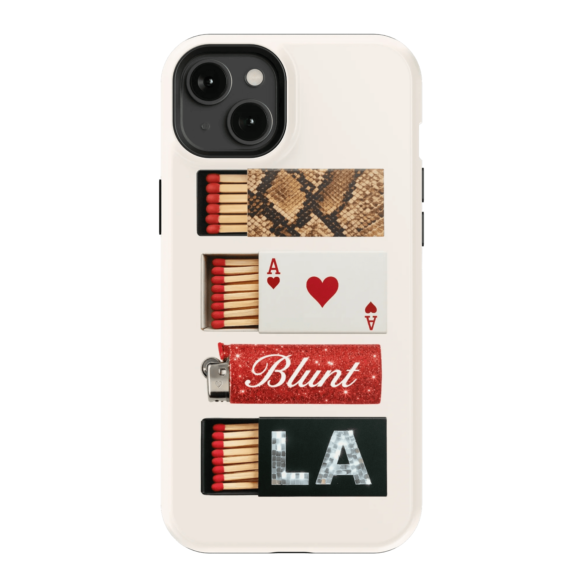 Cream Match iPhone Case - Blunt Cases