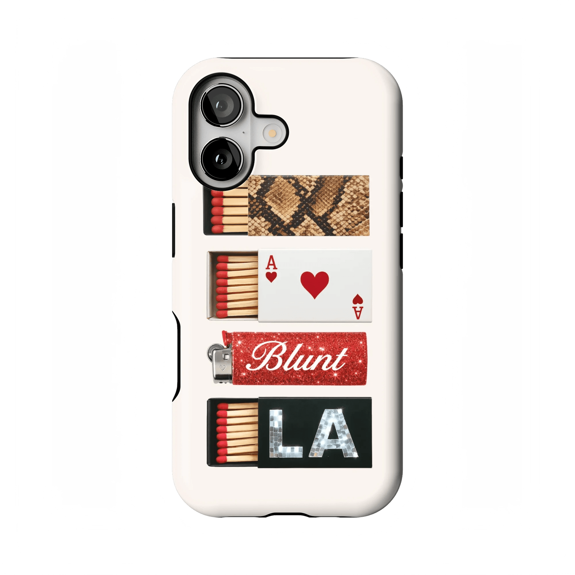Cream Match iPhone Case - Blunt Cases