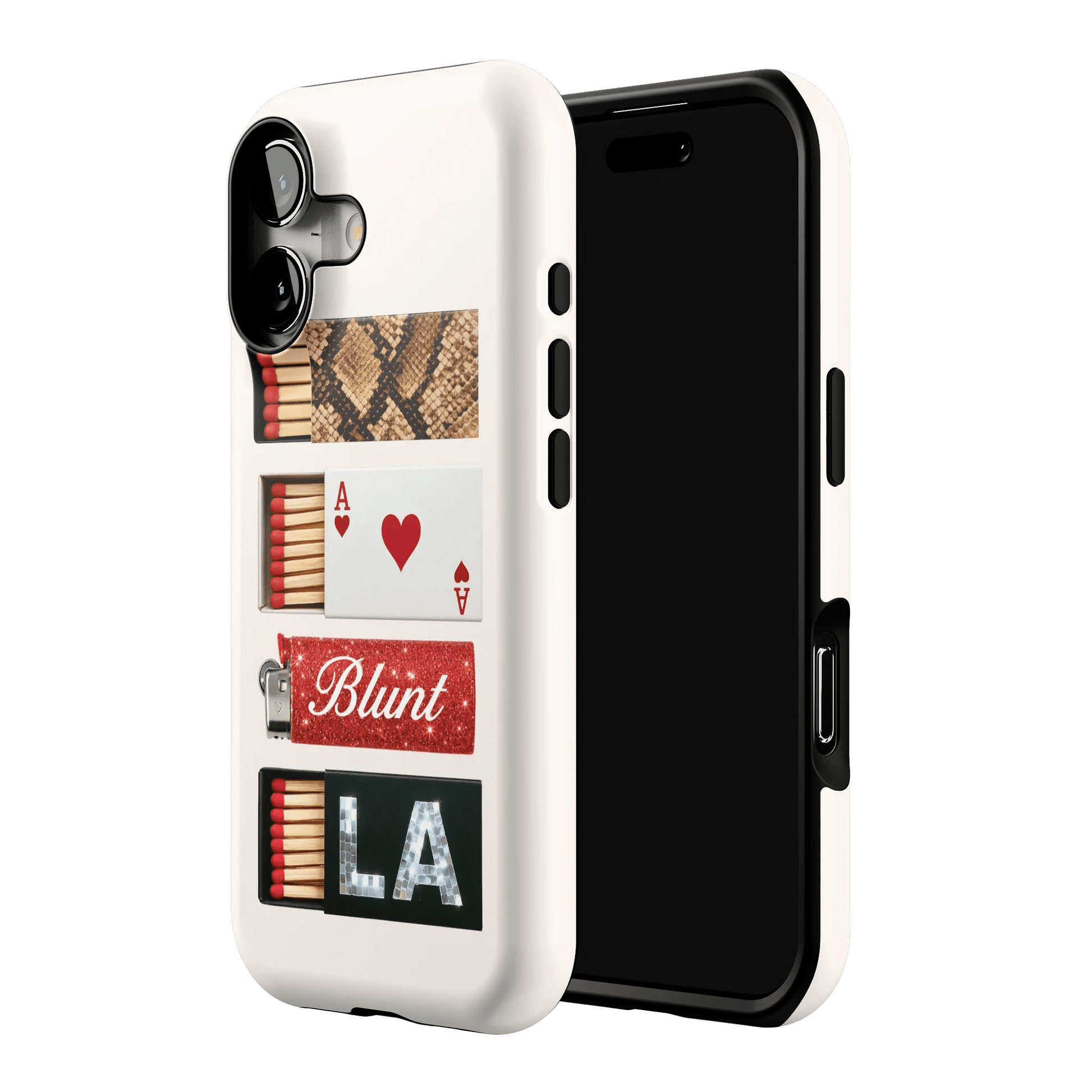 Cream Match iPhone Case - Blunt Cases