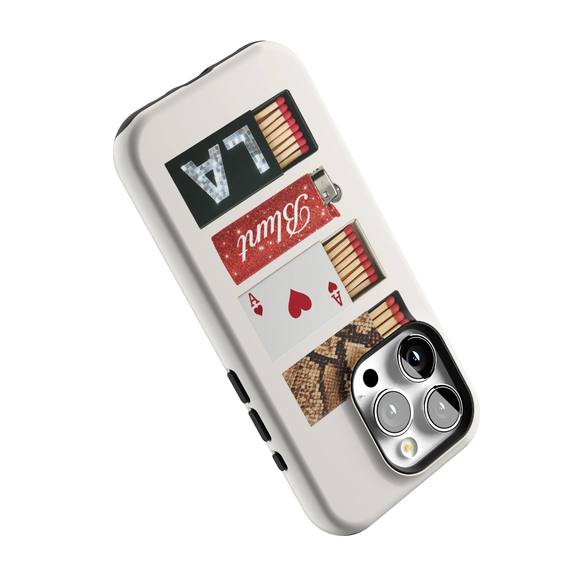 Cream Match iPhone Case gallery - Iphone_15_Pro_5