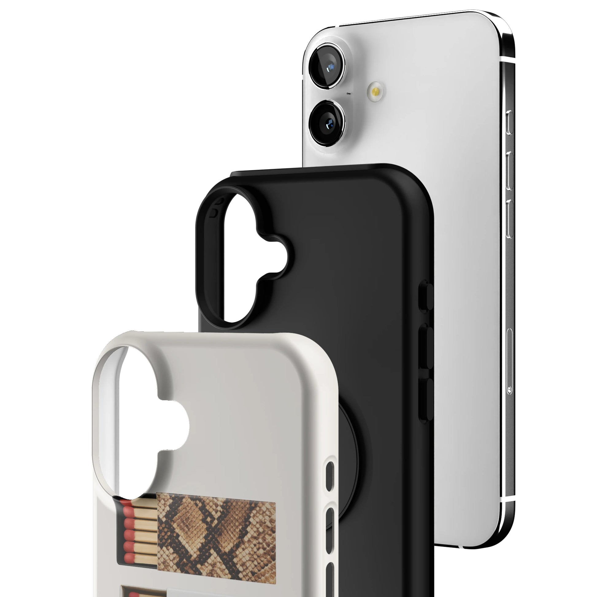 Cream Match iPhone Case gallery - Iphone_16_Mini_Air_Plus_3